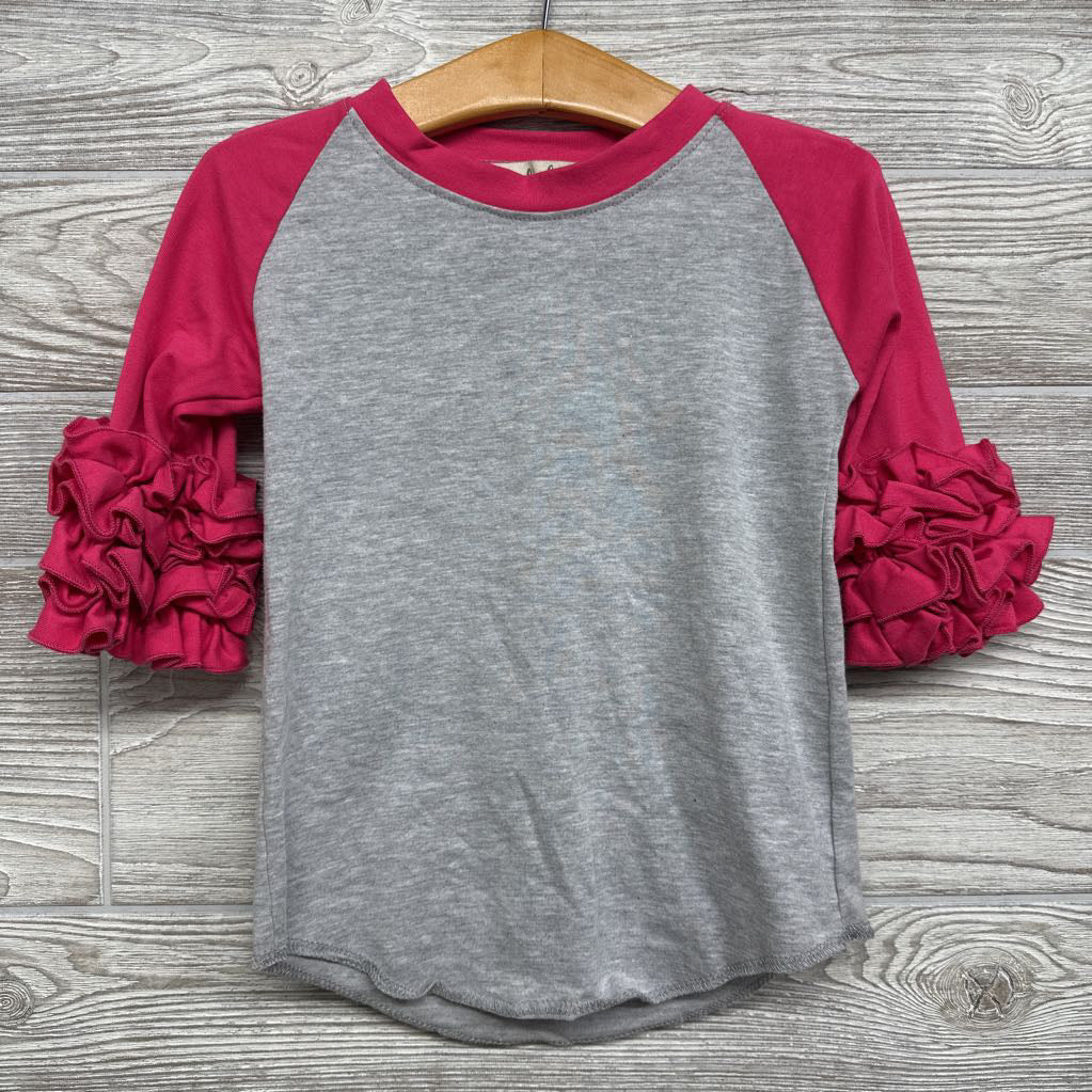 NEW LS Shirt Ruffles 4t