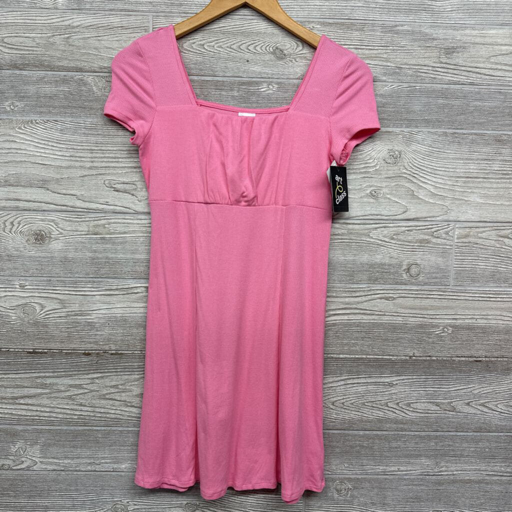 NEW Ribbed Dress Square Neck