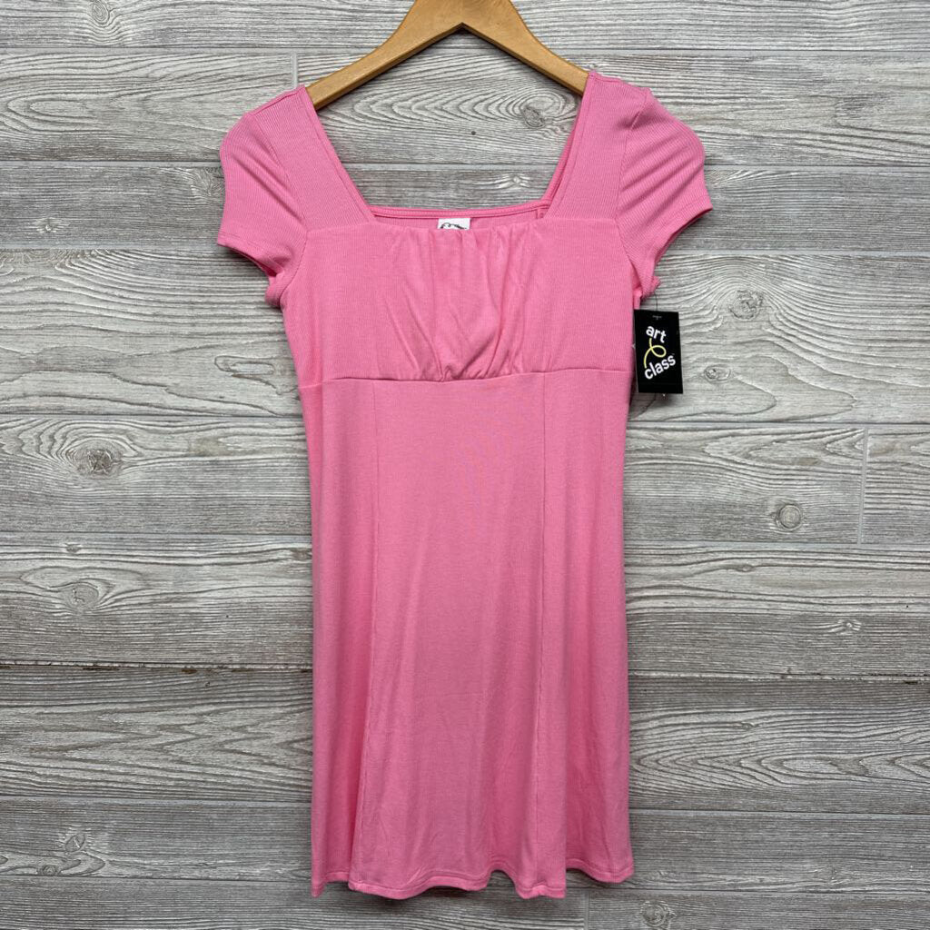 NEW Ribbed Dress Square Neck