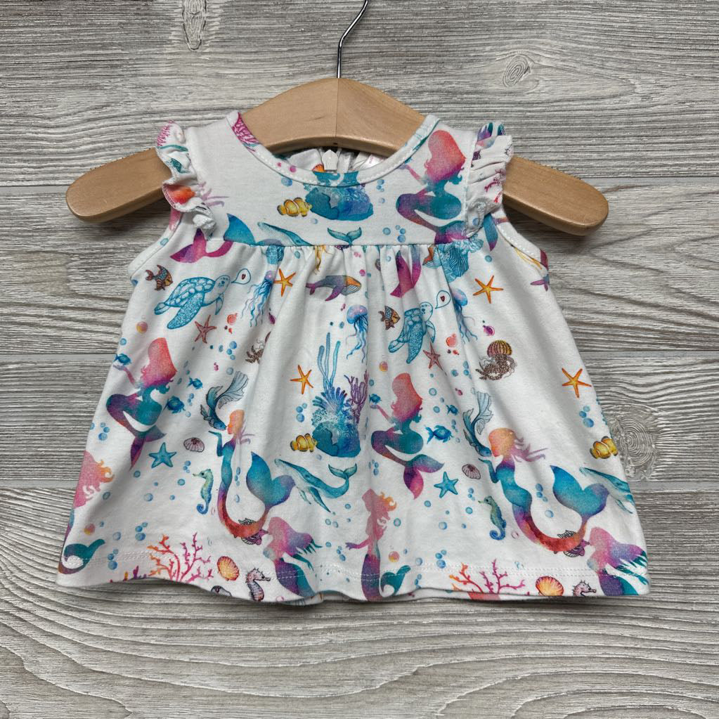 Tank Tunic Ruffle Mermaids *