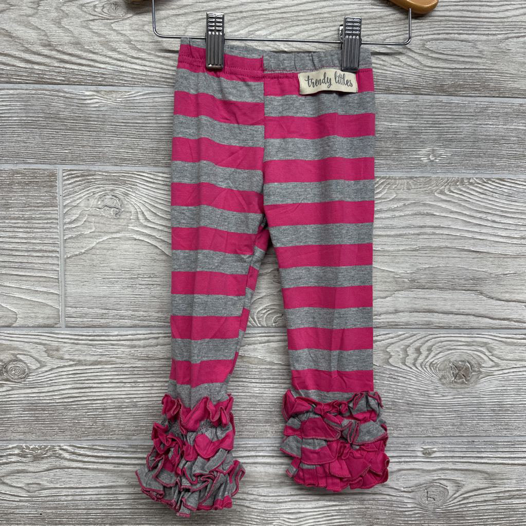 NEW Leggings Ruffle Stripes 18m