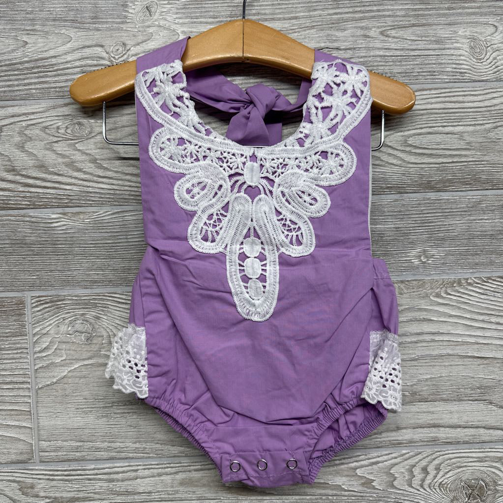 NEW Halter Romper Eyelet 9m