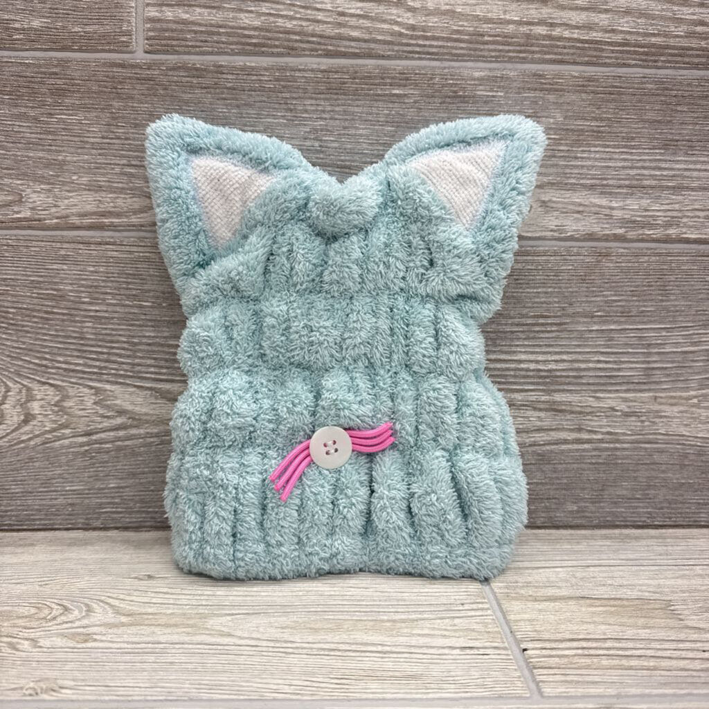 Towel Drying Cat Cap