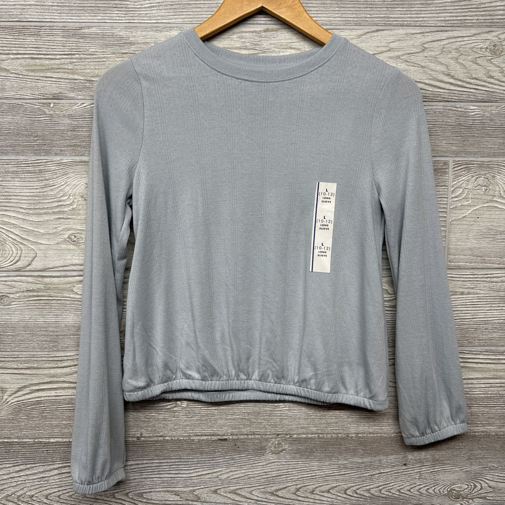 NEW LS Shirt Textured Cinched