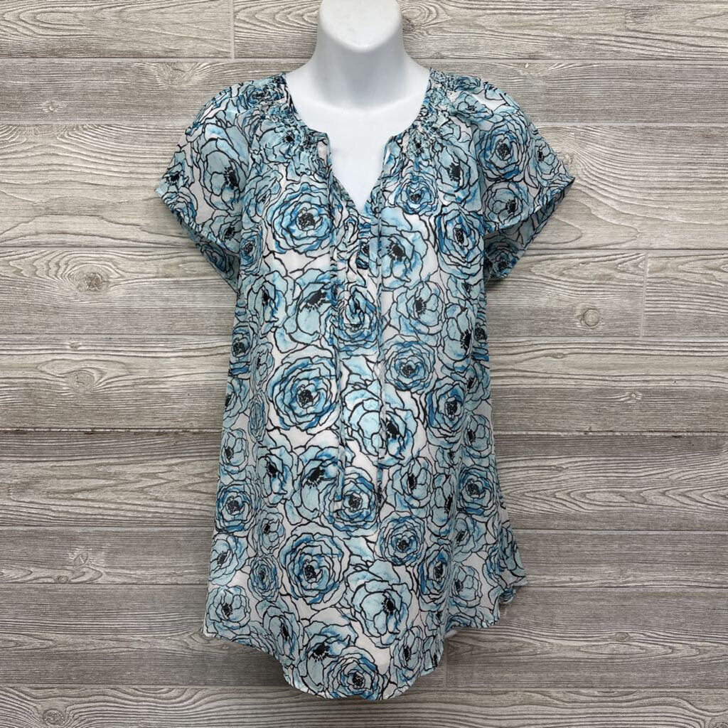 Layered Blouse Flowers