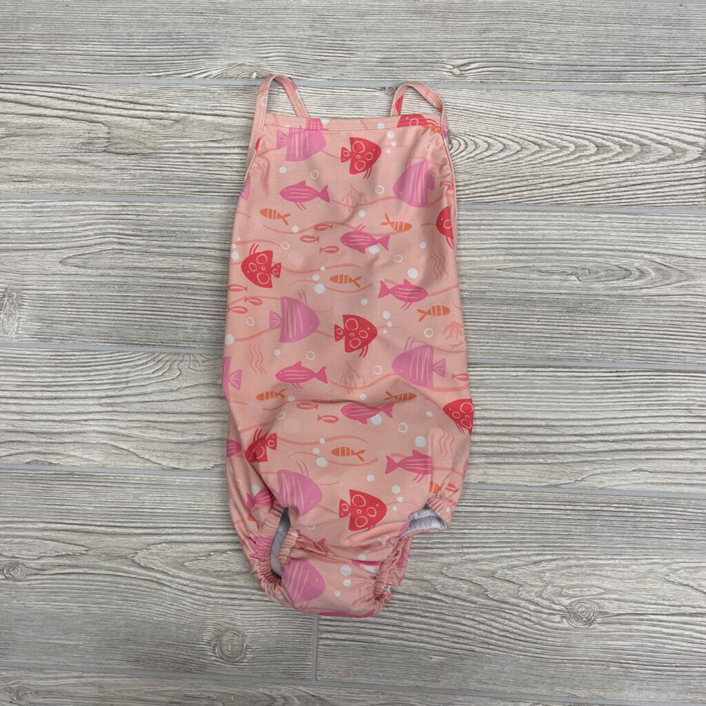 Swimsuit W/ Built In Diaper Fish