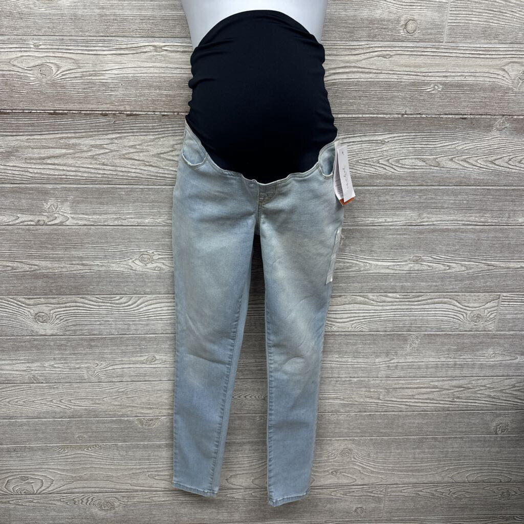 NEW Cross Panel Skinny Jeans