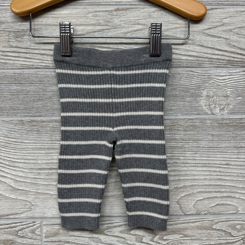 Ribbed Sweater Pants Stripes