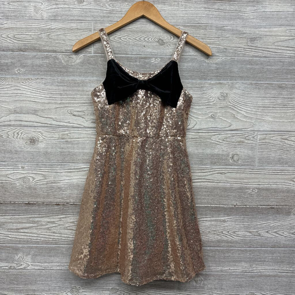 NEW Tank Sequin Dress Bow