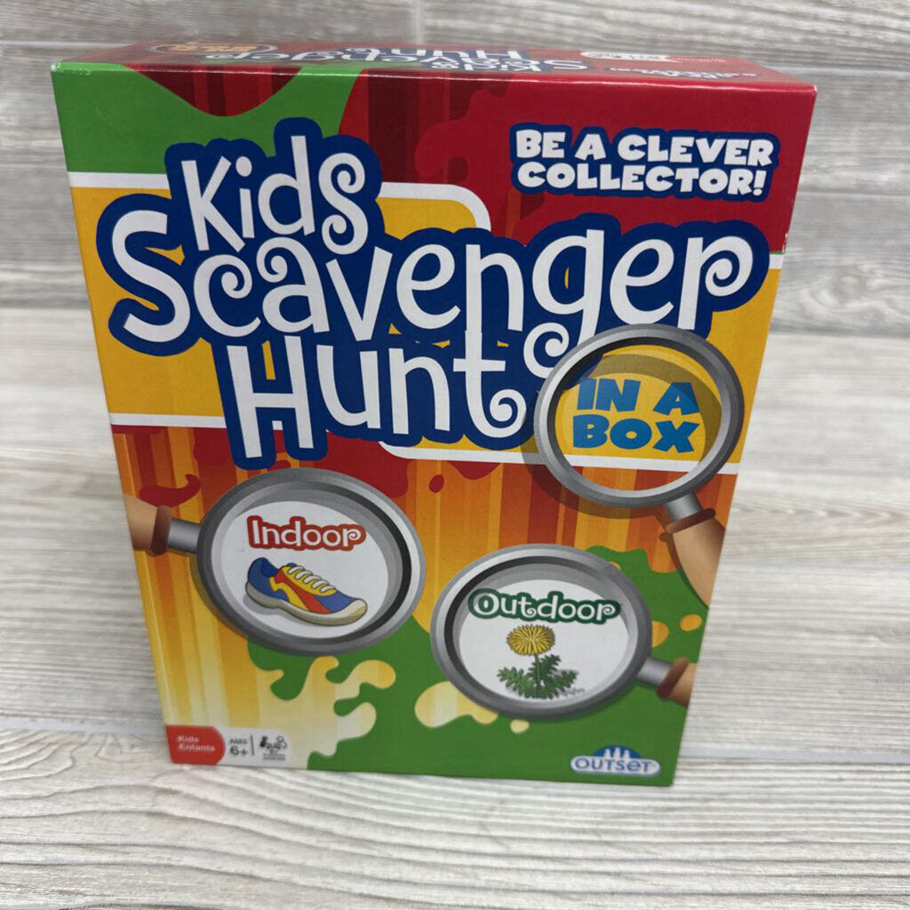 Kids Scavenger Hunt In A Box