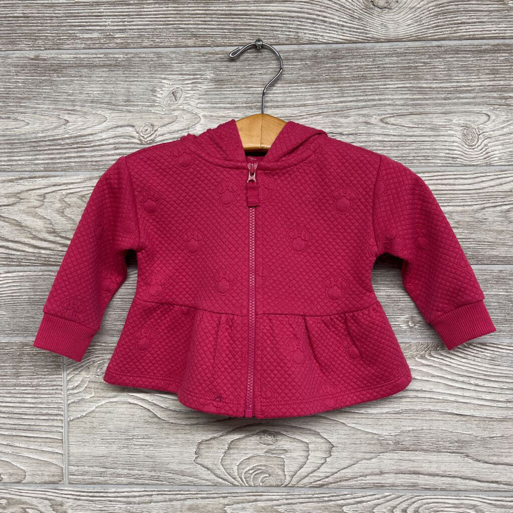 Textured Jacket Minnie Mouse W/ Hood