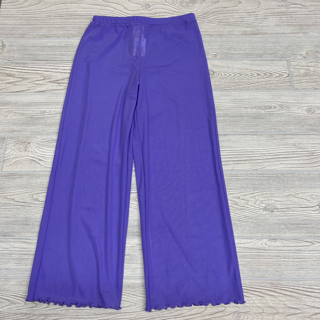 NEW Sheer Swim Pants Lettuce Trim