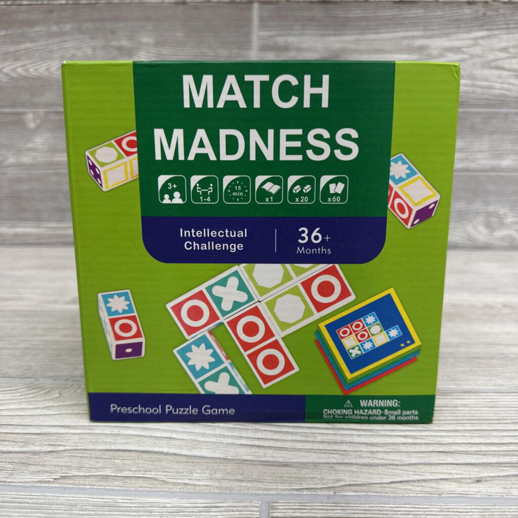 Match Maddness Preschool Puzzle Game