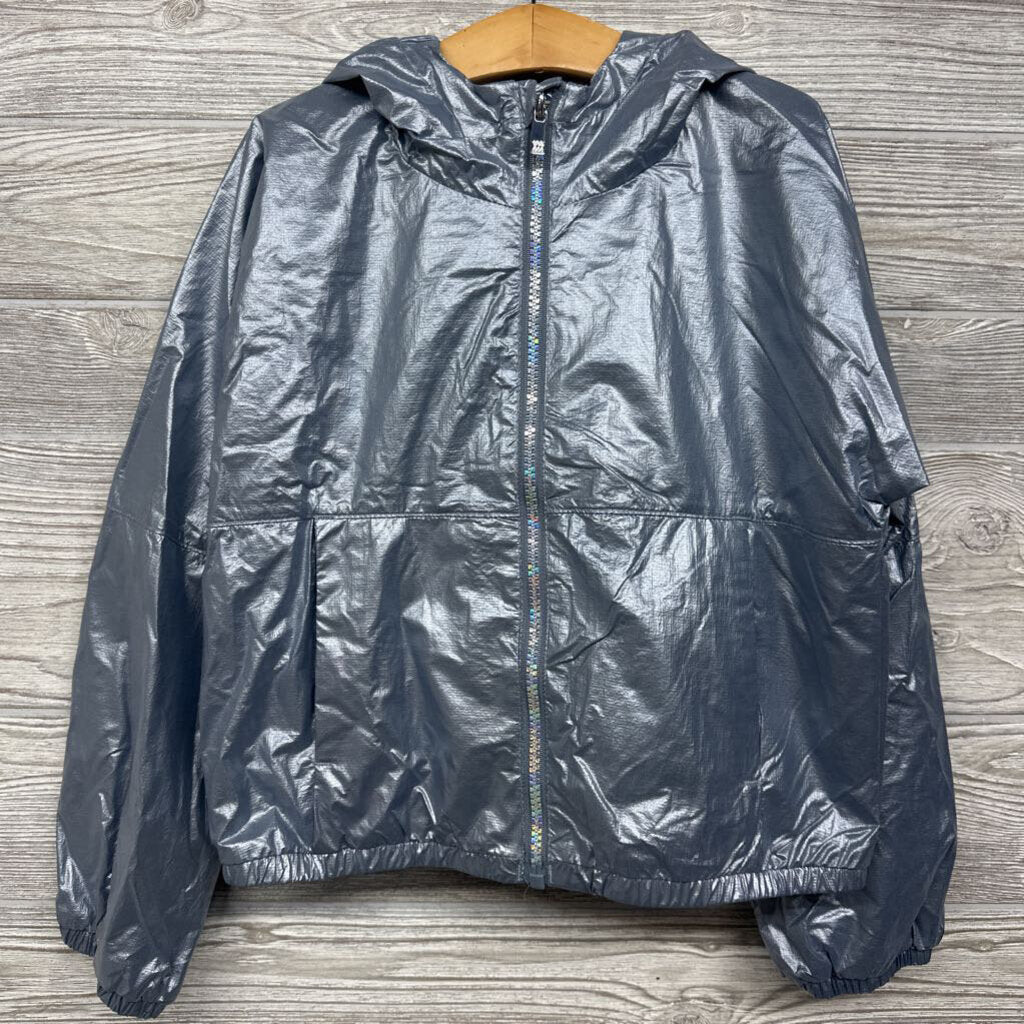 NEW Metallic 1/4 Zip Windbreaker W/ Hood