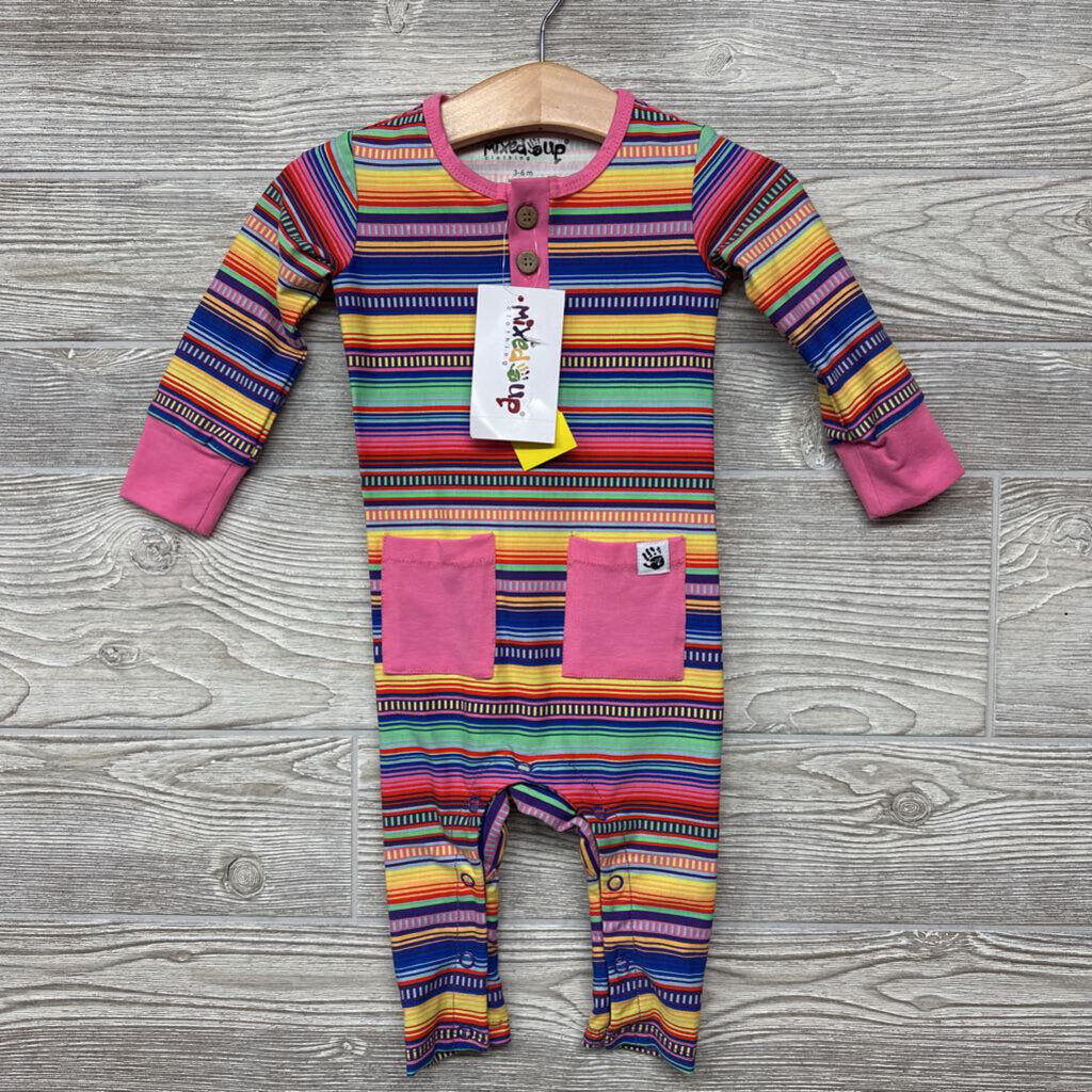 NEW 1 Pc LS Outfit Stripes *