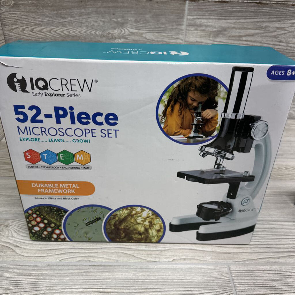 NEW 52 Piece Microscope Set