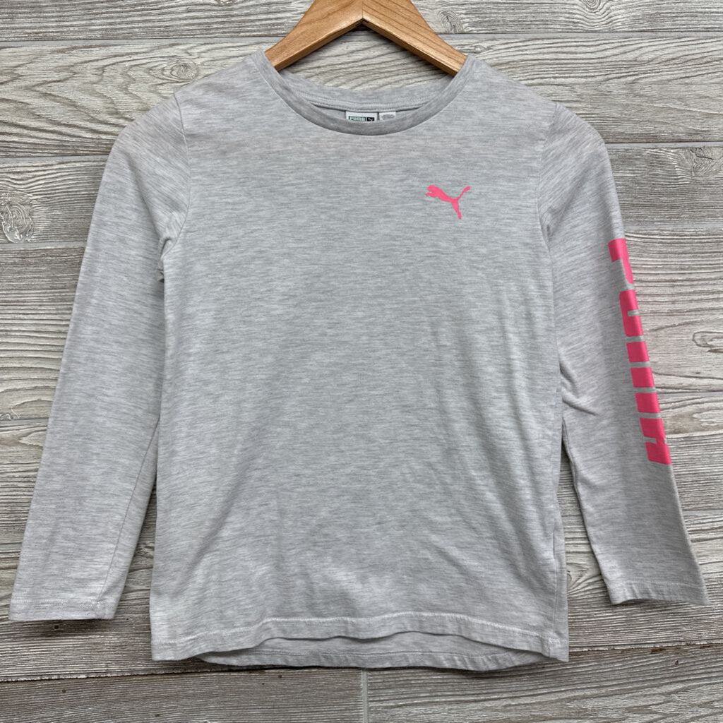 Ls Shirt Logo Heather