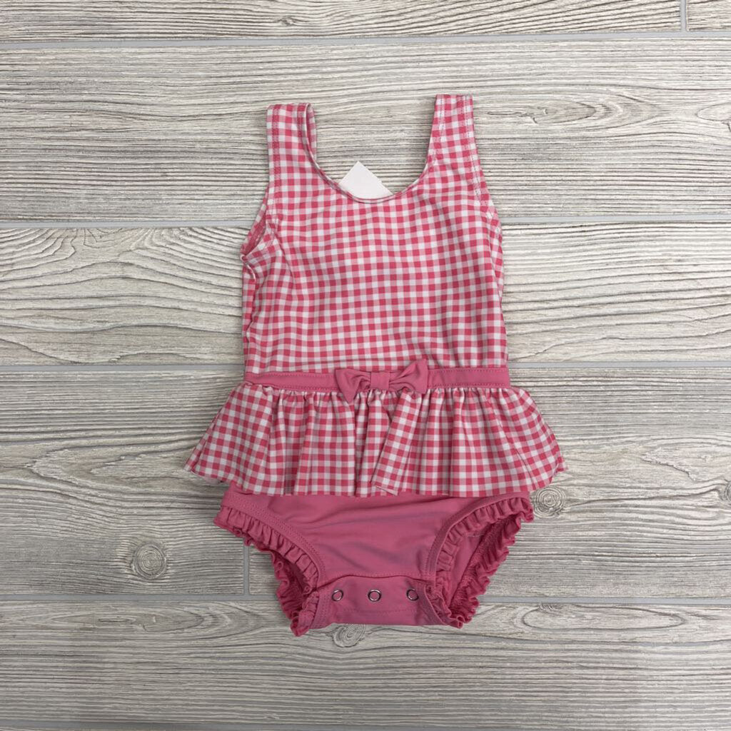 Gingham Ruffle Swimsuit