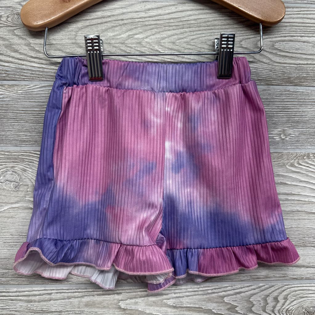 2 Pc Tank & Shorts Ribbed Bow