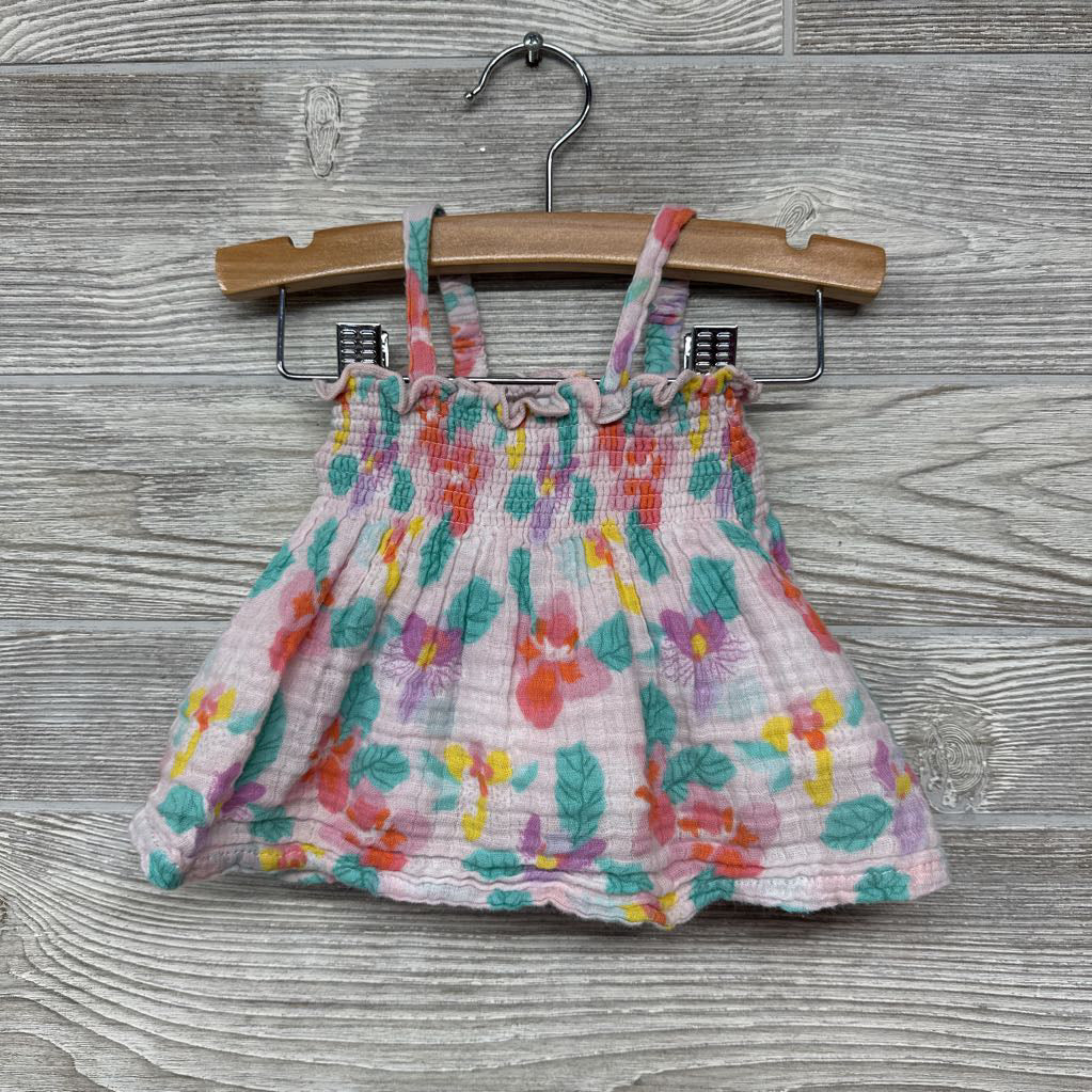 2 Pc Muslin Dress Flowers