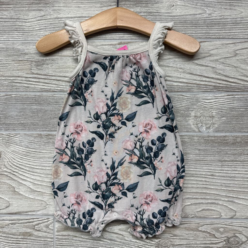 Tank Bamboo Bubble Romper Flowers *