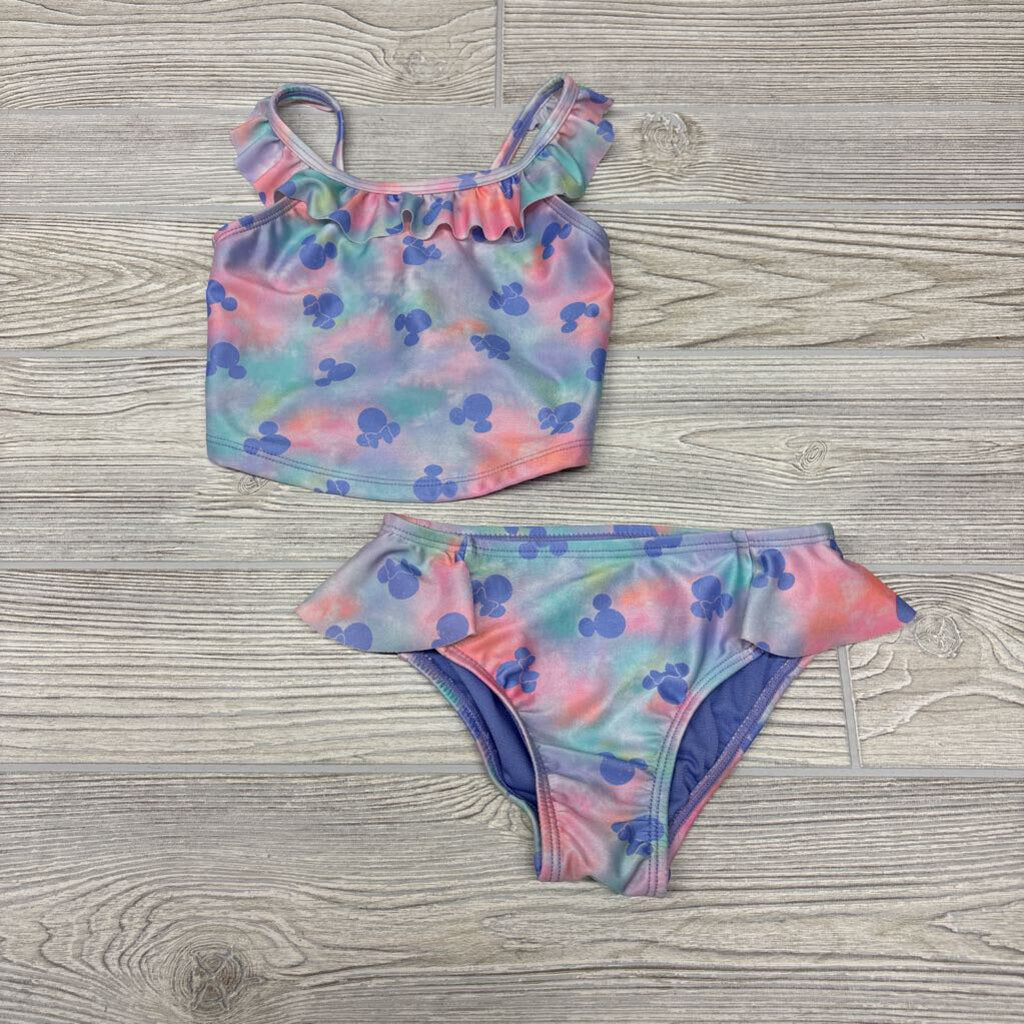 2 Pc Swimsuit Tie Dye Mickey Mouse