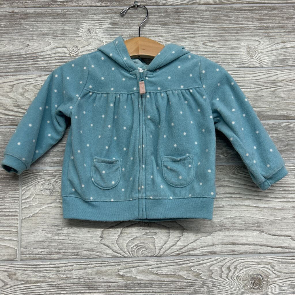 Fleece Jacket Dots