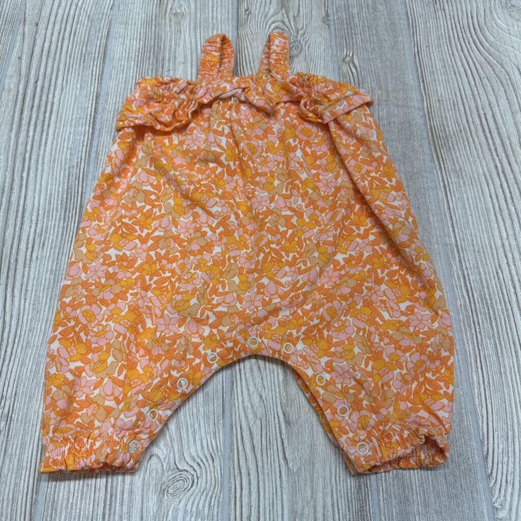 1 Pc Tank Linen Flowers Ruffle