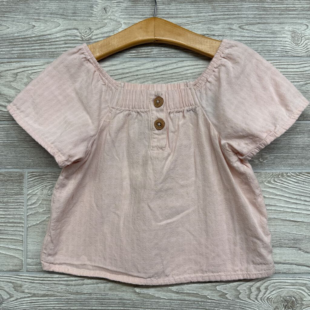 Shirt Cold Shoulder Stripes Buttons