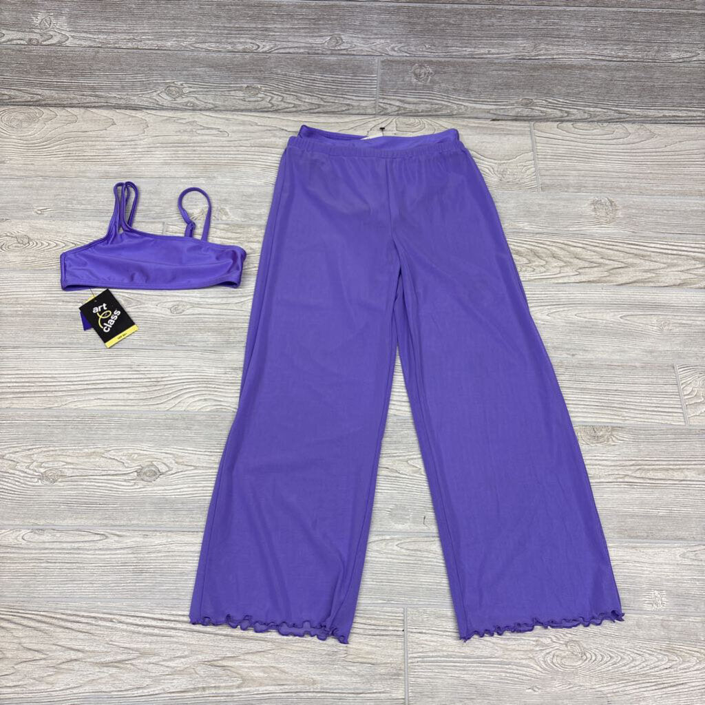 NEW 2 Pc Swimsuit & Sheer Pants