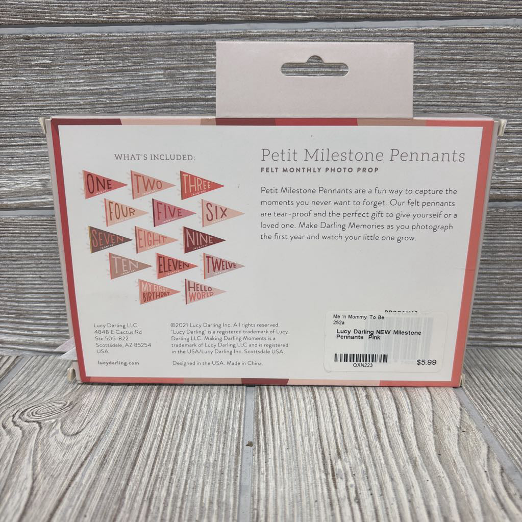 NEW Milestone Pennants
