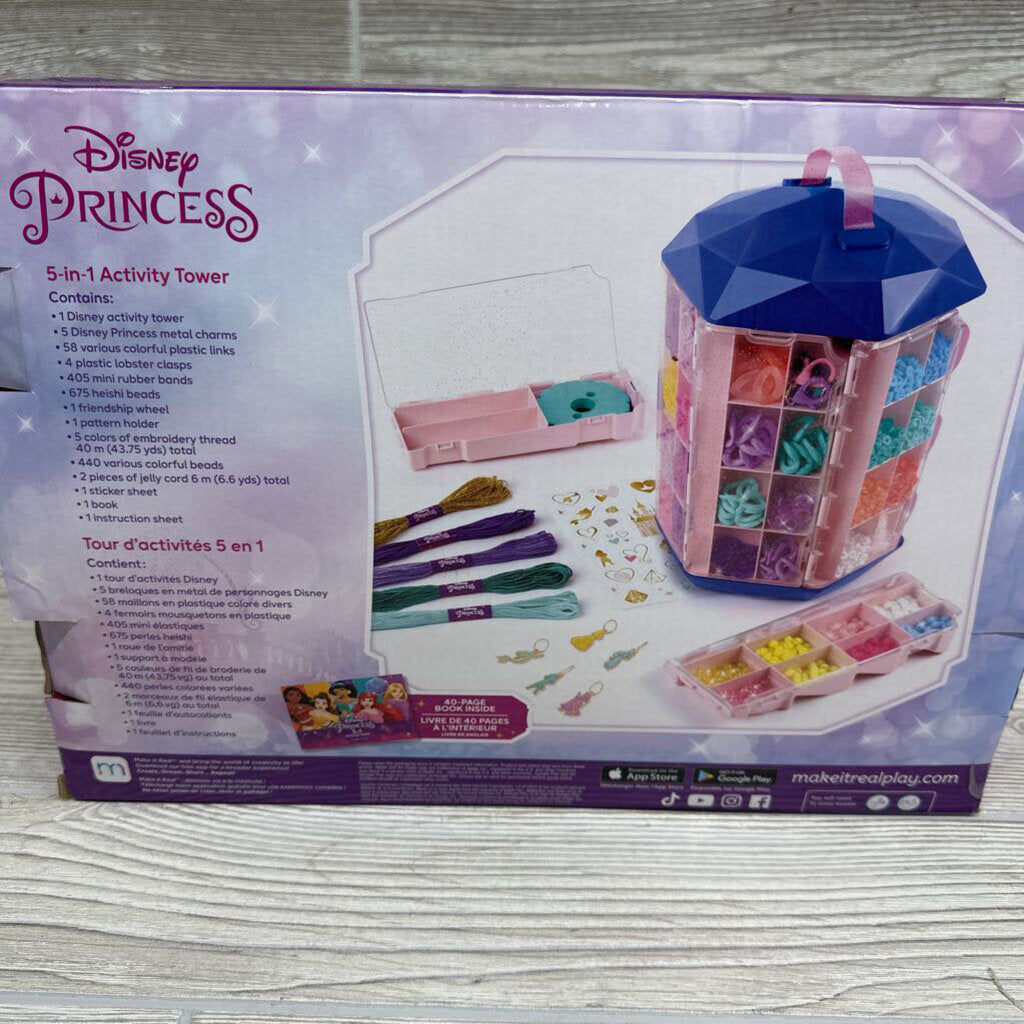 NEW 5 In 1 Activity Tower Disney Princess *