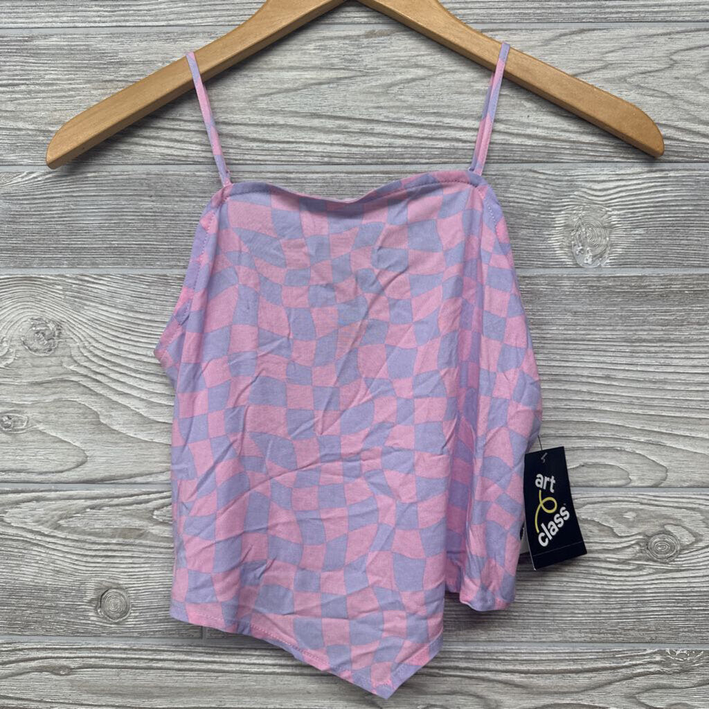 NEW Checkered Crop Tank Top