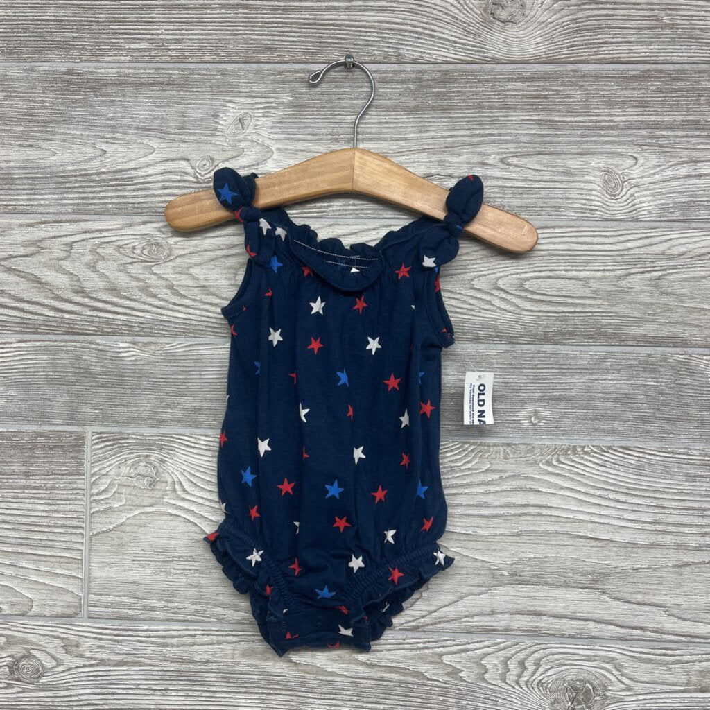 NEW Bubble Romper Ruffles & Stars