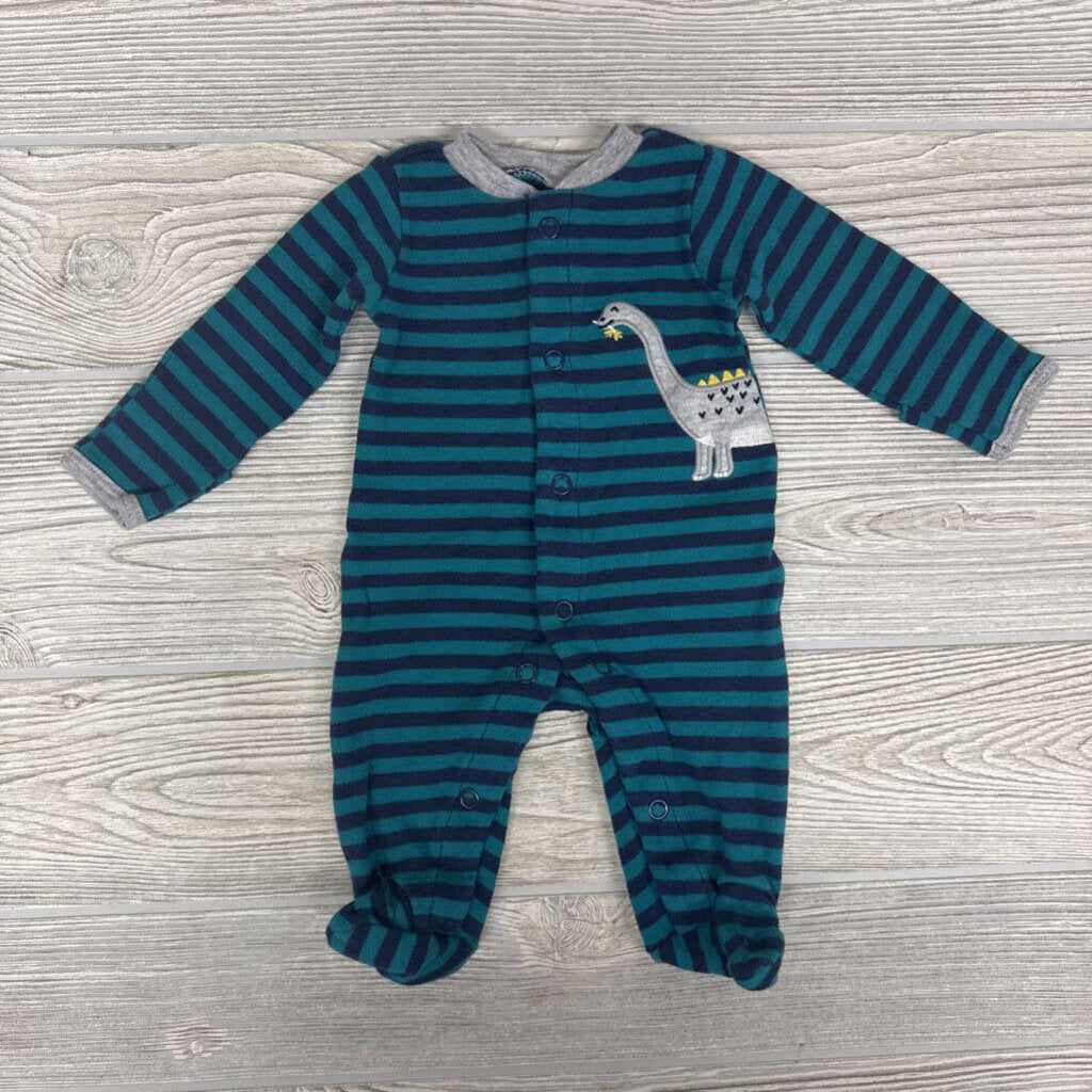 Button Up Sleeper Dinosaur