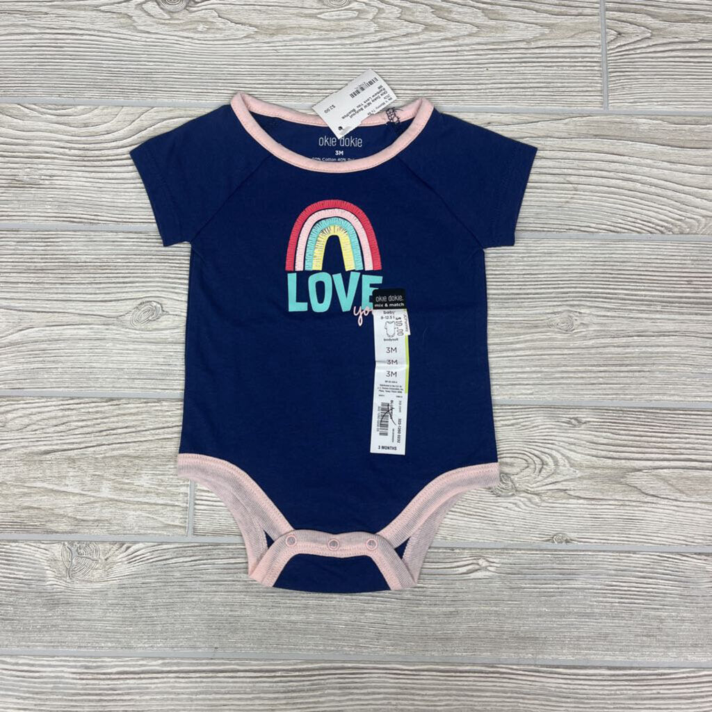 NEW Bodysuit Rainbow Love You