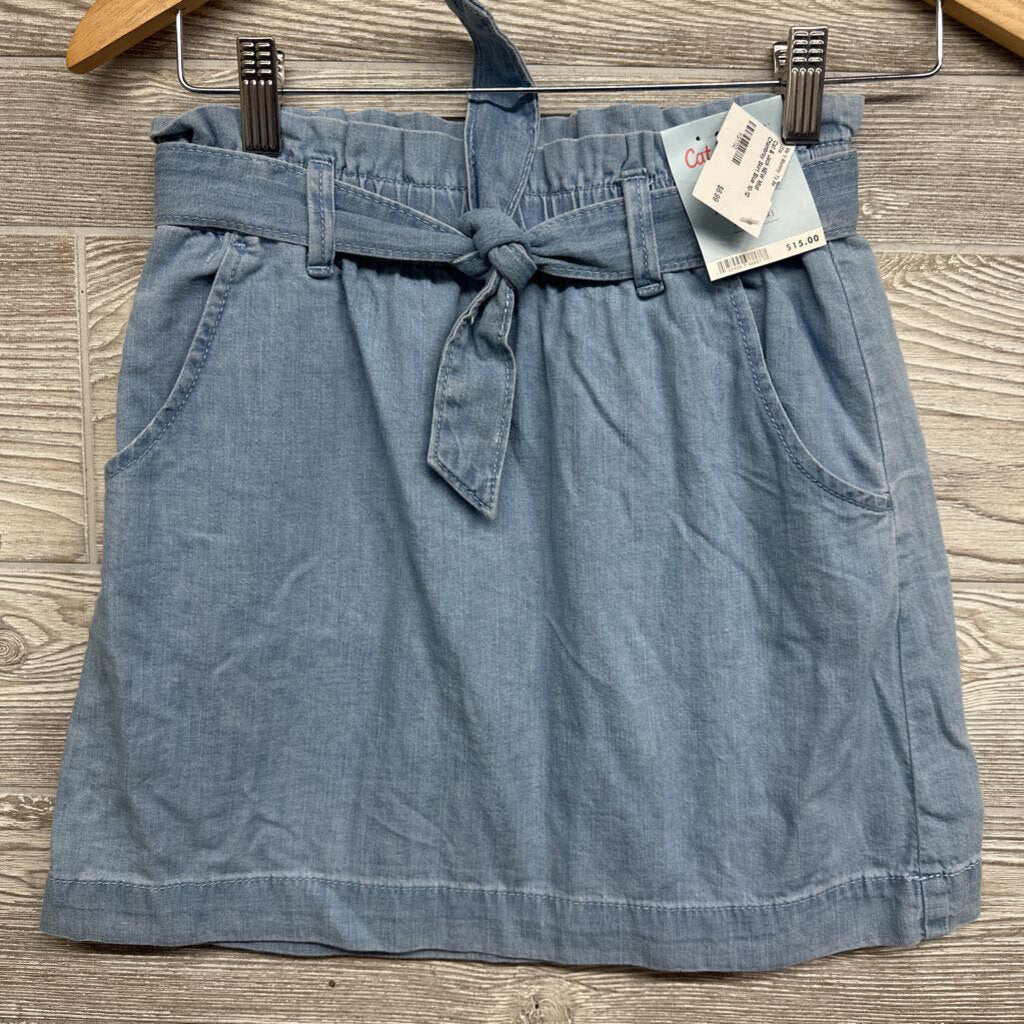 NEW Midi Chambray Skirt
