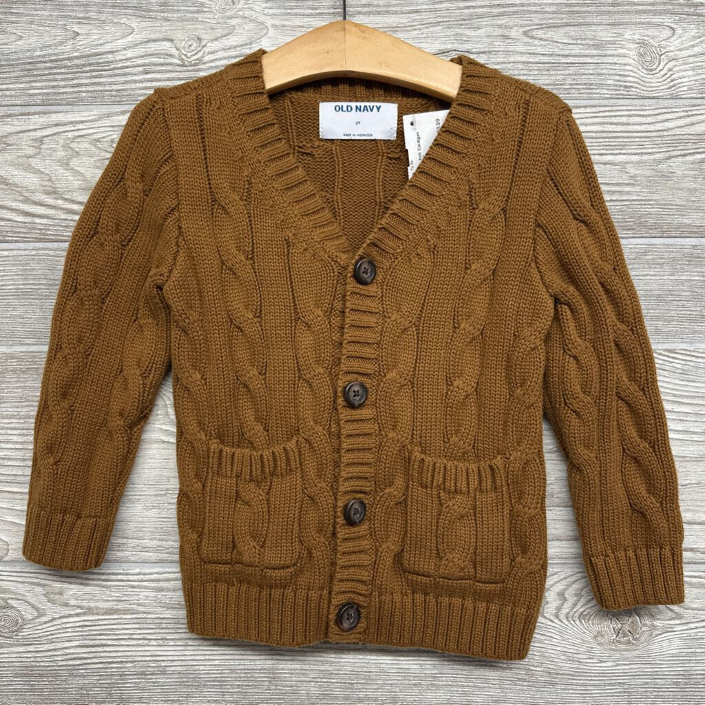 Cable Knit Cardigan Sweater
