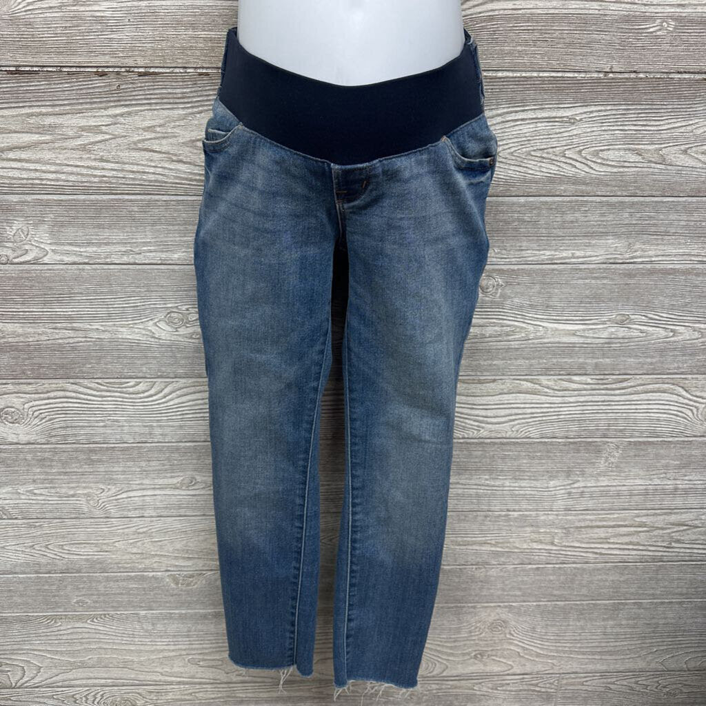 Under Belly Distressed Skinny Jeans