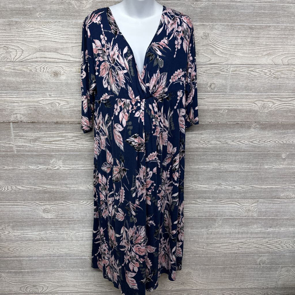 LS Maxi Dress Flowers