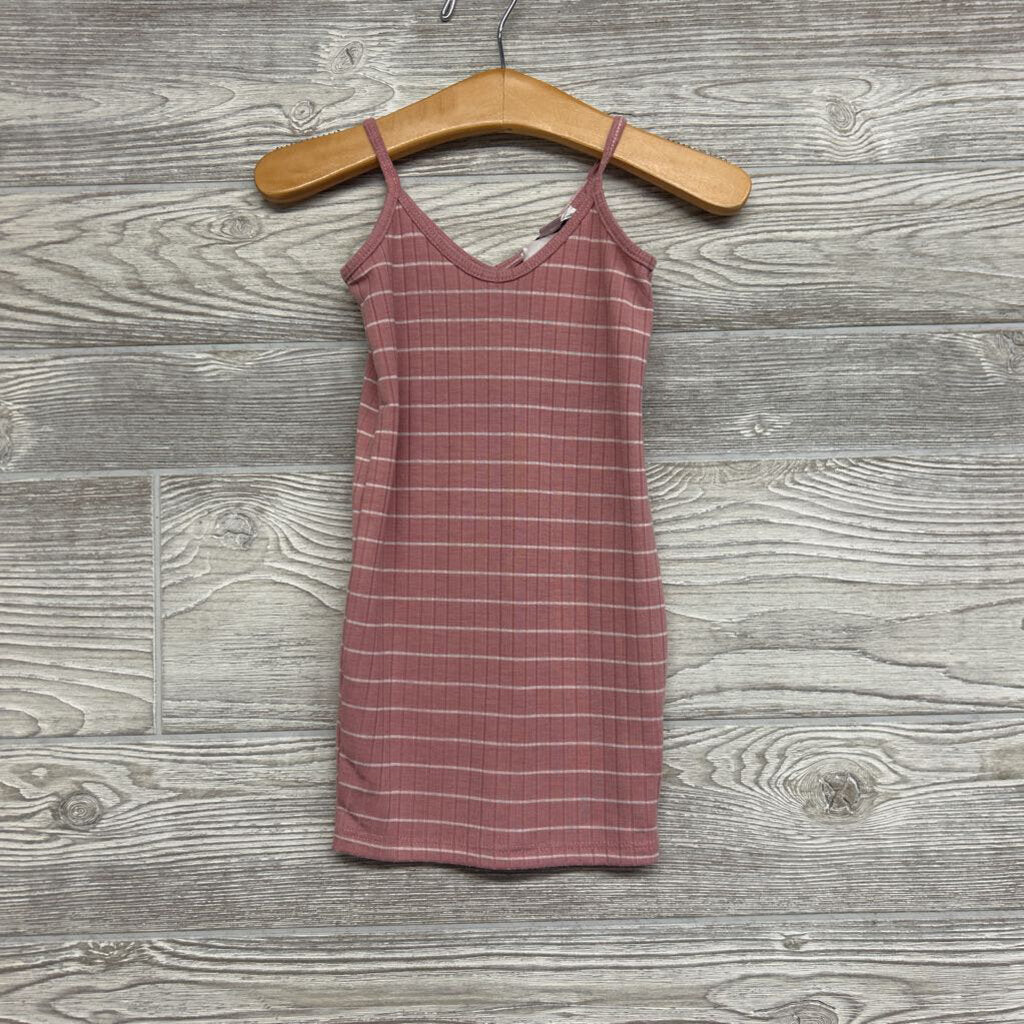 Tank Ribbed Dress Stripes