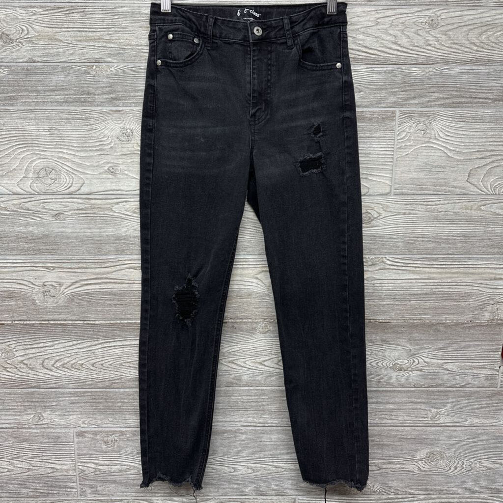 Distressed Girlfriend Jeans