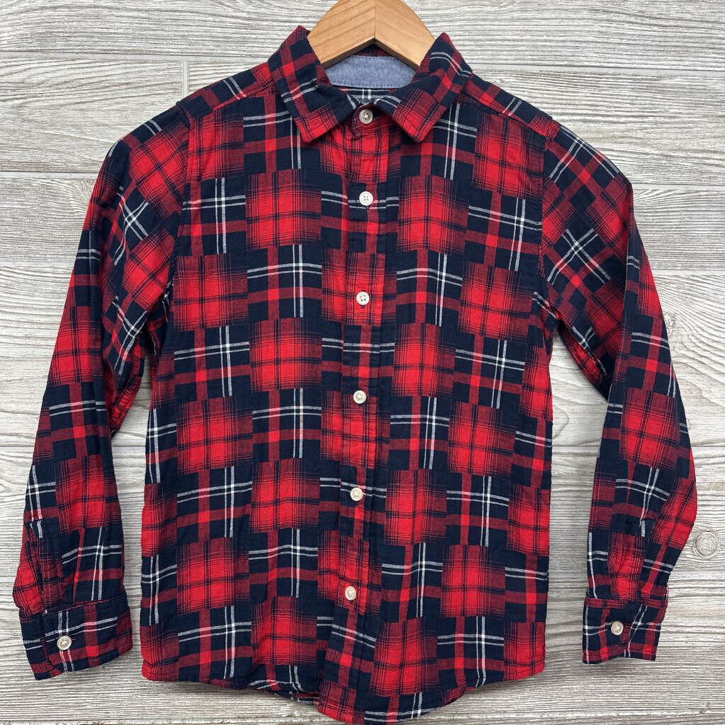 Button Up Plaid Shirt