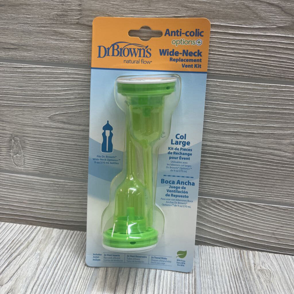 NEW 2 Pk Wide Neck Replacement Vent Kit