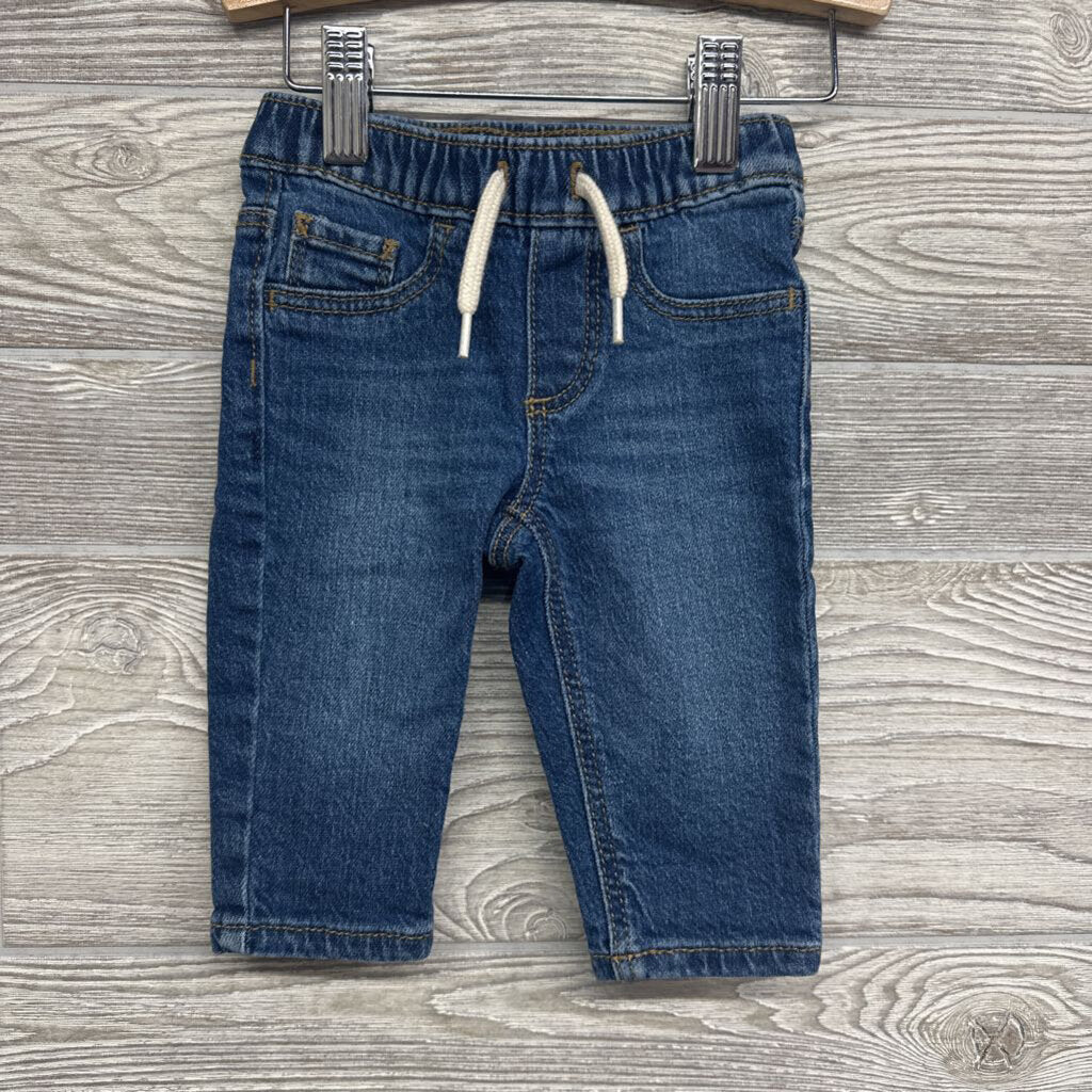 Pull On Drawstring Jeans