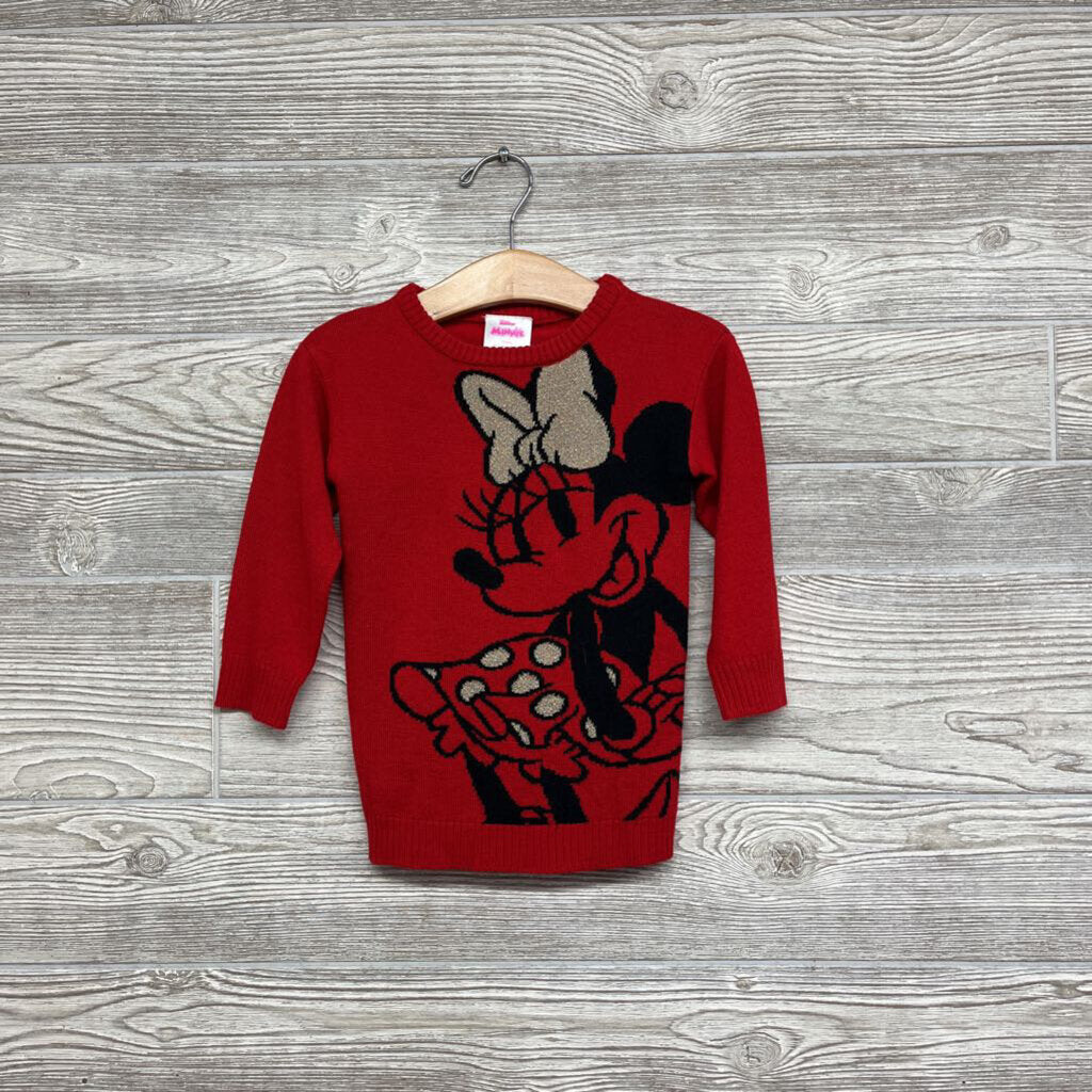 LS Sweater Dress Minnie Mouse