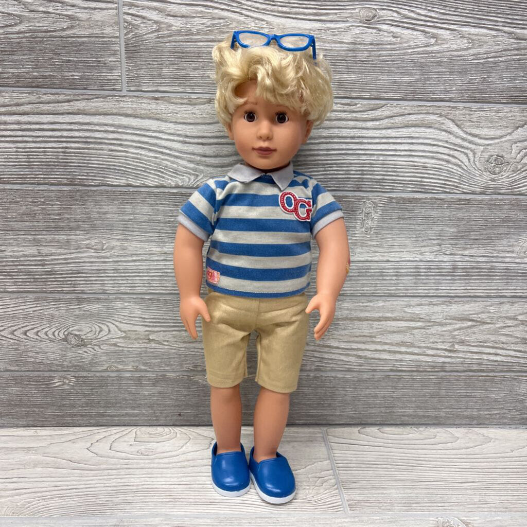 18 In Doll W/ Glasses