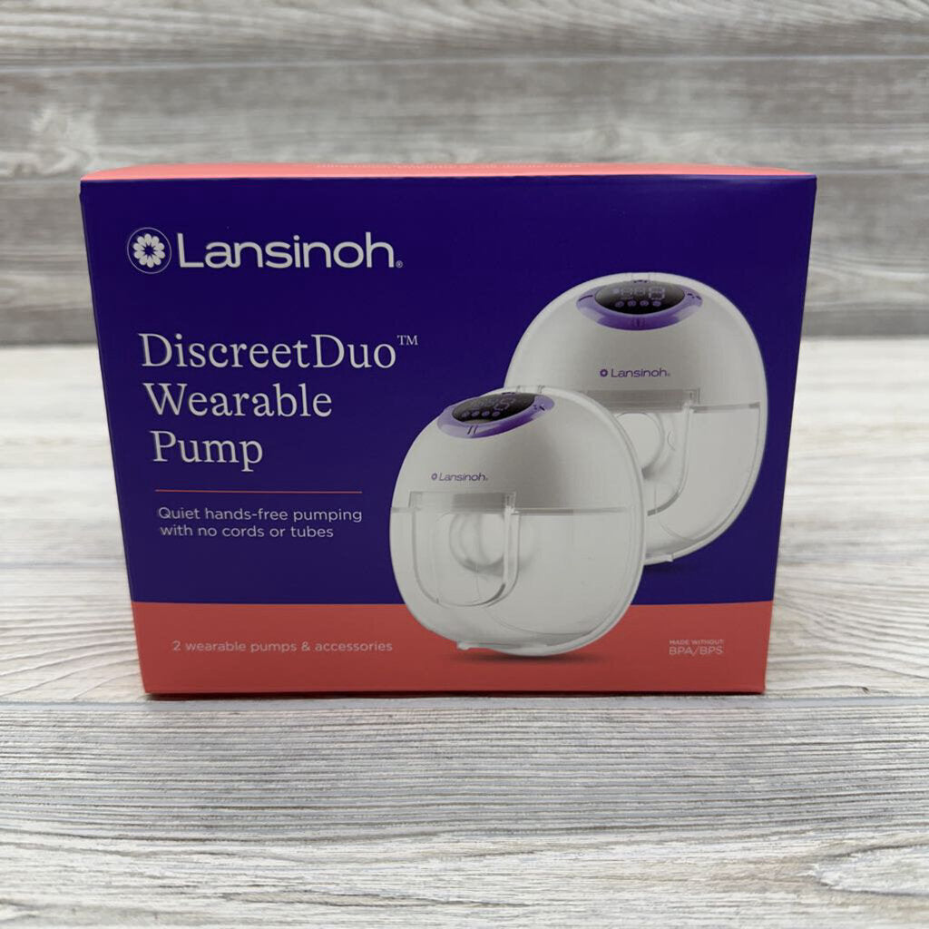 NEW Discreet Duo Wearable Breast Pump