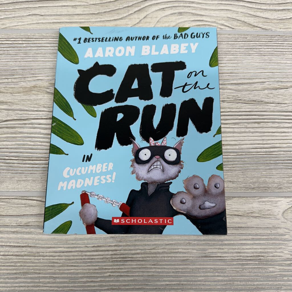 Cat On The Run In Cucumber Madness Paperback Book