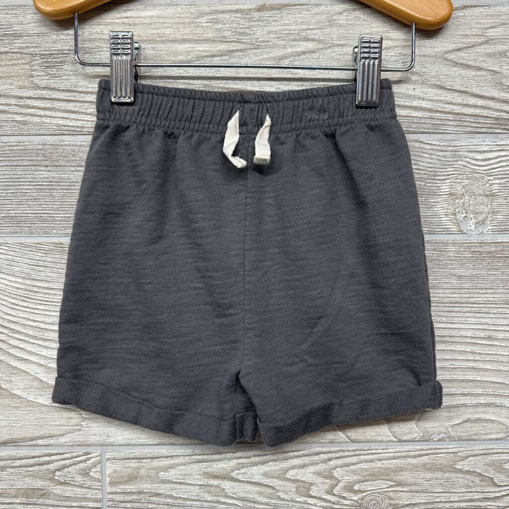French Terry Drawstring Shorts